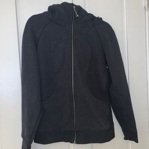 Lululemon navy scuba zip up hoodie